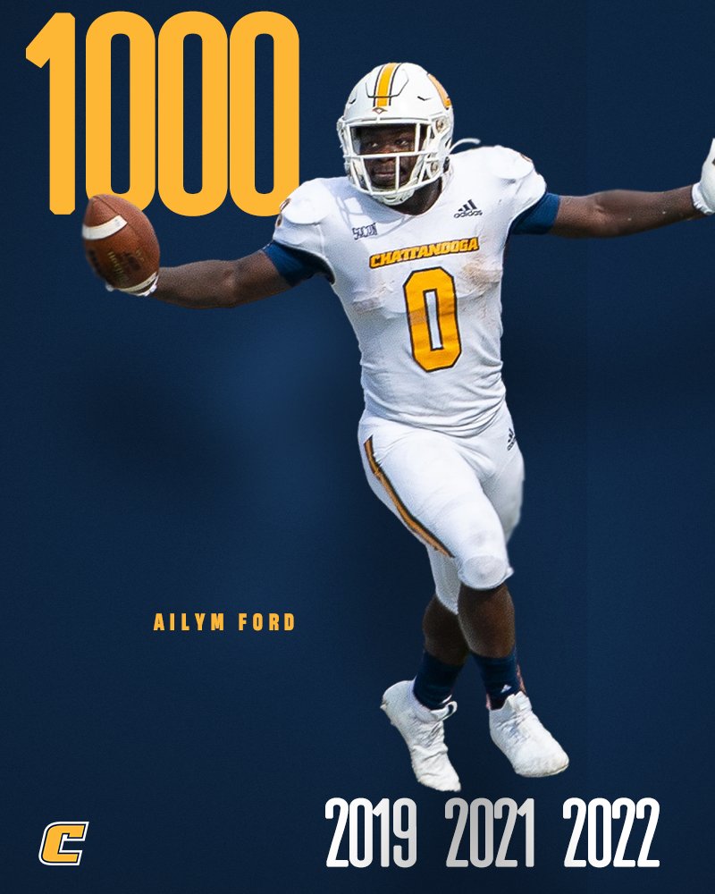 Chattanooga Football (@gomocsfb) on Twitter photo ๐๐ง๐ ๐จ๐ ๐ ๐๐ข๐ง๐ ๐
<a href="/limfordisabeast/">Ailym Ford</a> becomes the only Moc in school history with three 1,000+ yard seasons.
#GoMocs ๐๐ง๐ ๐จ๐ ๐ ๐๐ข๐ง๐ ๐
<a href="/limfordisabeast/">Ailym Ford</a> becomes the only Moc in school history with three 1,000+ yard seasons.
#GoMocs