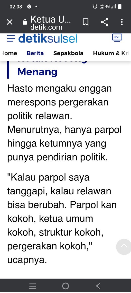 _SEKNAS_RI's tweet photo. @Metdro2 @anakranto64 @Antaredja1 @mazkeboijo @AwYesaya @Pemberang1 @harrycoocaa @Budi_Dharma88 @bambang20020901 @Lembayung071 @ronaldo_juang @Nr53N74H7N @SutayaLili @Pelangi32224458 @_NanaRosa__ @EffendiRistriy1 @0kt4v14nu5k0k0h @kangwaqfi2 @EAbadi7 @AriHend95106868 @hudattamini @ALIBABABETRESMI @Adzani03_Putri @AdrianROYALQ @abu_miftah13 @CrbSira @AgungSu76387898 @BocahKulon7 @BigDaddy234s @BejoMulyo18 @barisoegriwa @ArekArusBawah @RonyAritonang3 @borutoforhokage @S4N_W1B1 @JulBayur3 @Eko86Putro @Cantika82104633 @CUCU_KenArok99 @CikaMask @CahAlas94188283 @SBYudhoyono @aniesbaswedan @NasDem @PDemokrat @PKSejahtera Relawan itu tak #terstruktur dalam suatu organisasi kepartaian yang solid
Tidak ada #hirarki dan #mekanisme pengambilan keputusan berdasarkan munas atau rakernas
Namanya juga relawan
Semua #sukarela dan #ikhlas tidak mencari #jabatan karena sudah selesai dengan dirinya sendiri https://t.co/qhRpLU1WtR