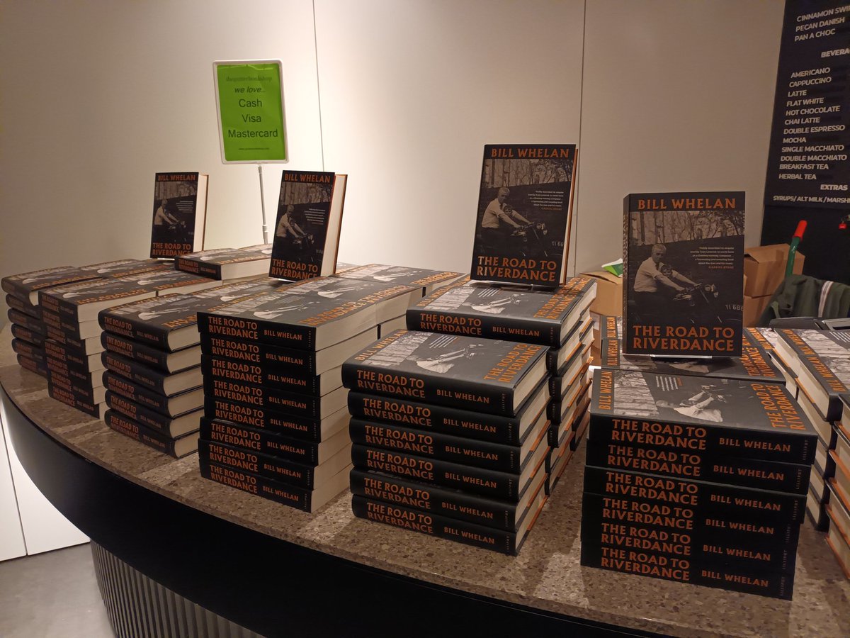 StarostaMarta's tweet photo. Back in gorgeous @WindmillQTR #1WML for a sold out @DublinBookFest event with Bill Whelan celebrating his book #RoadToRiverdance.
We @gutterbookshop are everywhere today. https://t.co/URcKXTJkZJ