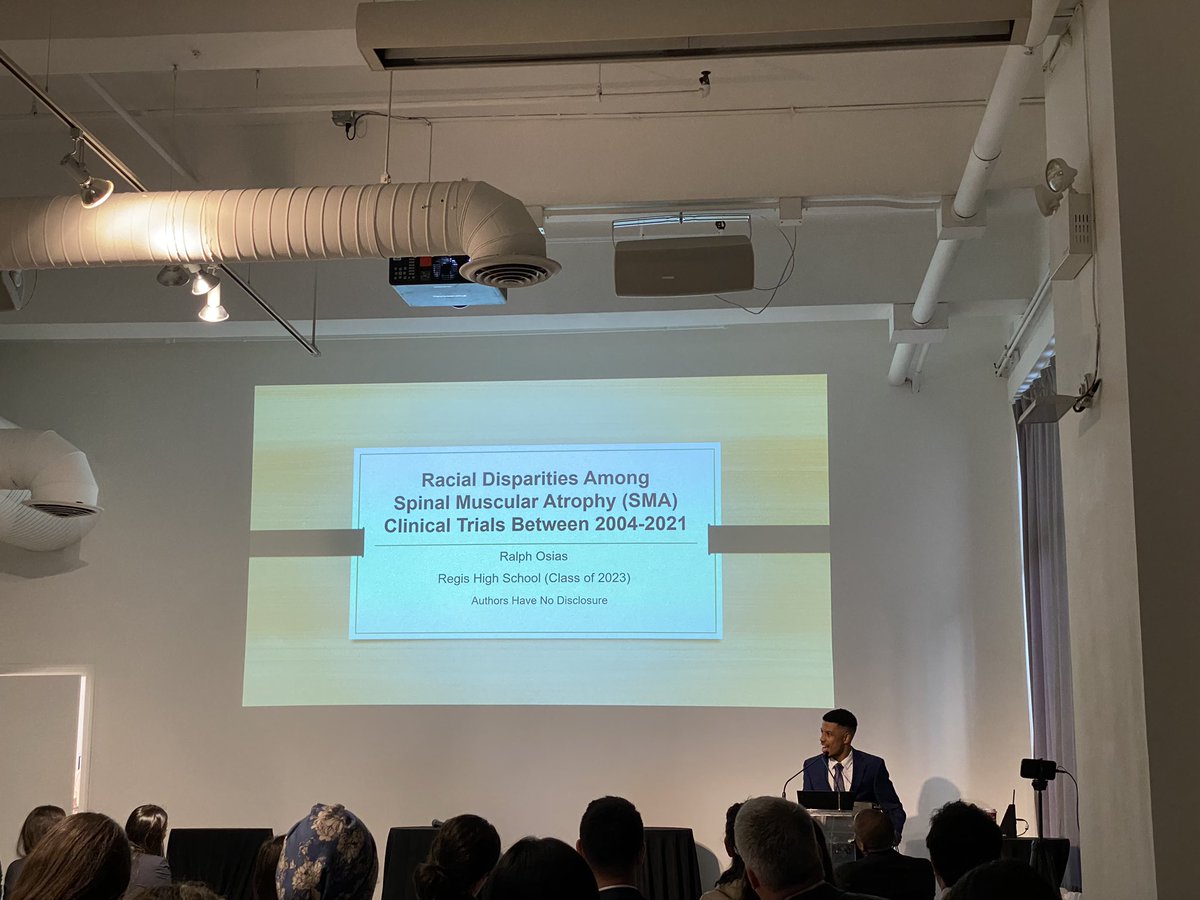 NYSNeuroSociety's tweet photo. Outstanding student presentations at our Annual Meeting on #equity and #diversity in #neurology!
Ralph Osias (high school!), @benjadow, Maya Pandit, @JasonMorency1 https://t.co/yfurECAbpZ