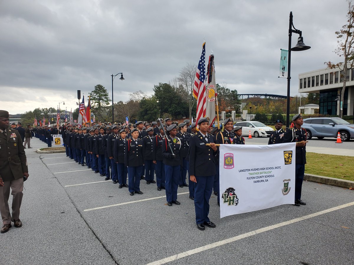 Panther PRIDE!!! Just received the news, LHHS JROTC awarded the BEST ROTC unit during the Georgia Veterans Association Veterans Day Parade. So proud!!!