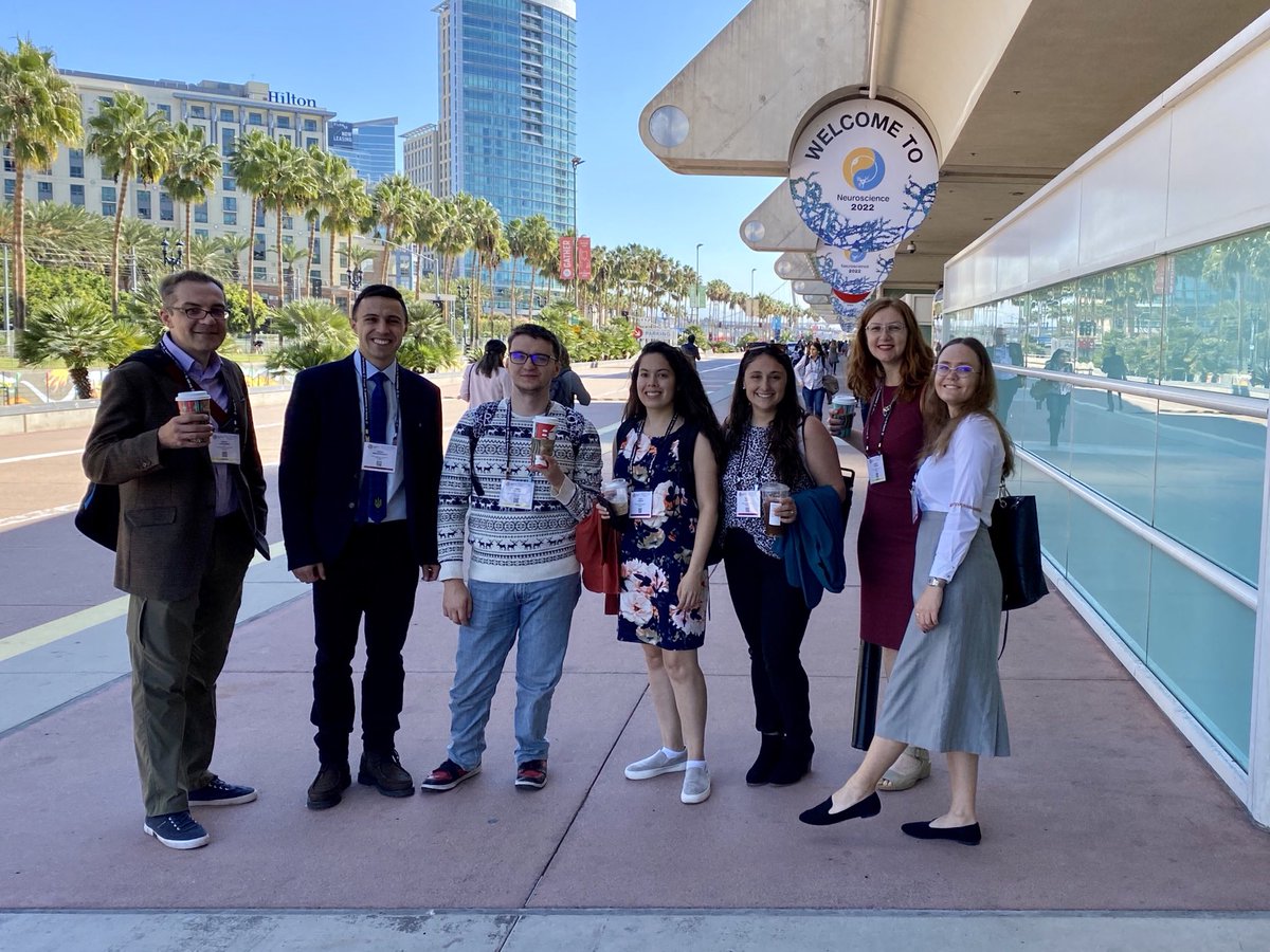 #SFN22 Fun times in San Diego!