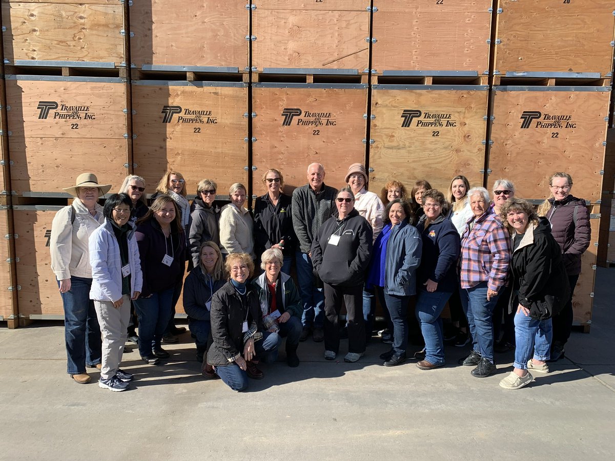 Attending a <a href="/StateCWA/">State CWA</a> tour this morning at an #almond huller/sheller. #TeamCWA