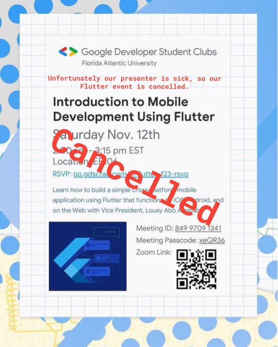 Google Developer Student Club - FAU tweet media
