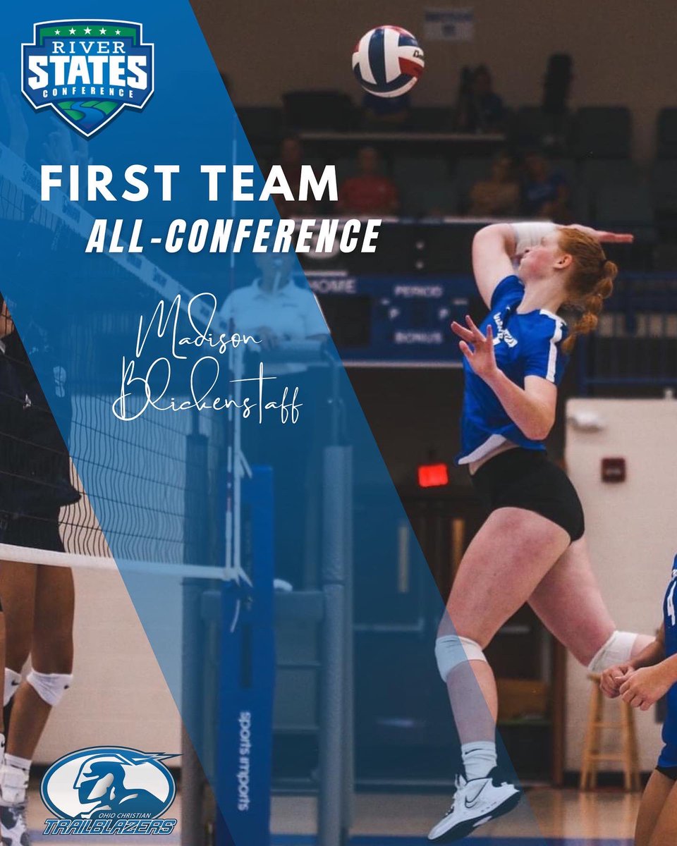 OhioChr_VB's tweet photo. Congrats to our @RiverStatesConf award winners!! 🙌🏻

@MadisonBlicken1 - First Team All-Conference

@CaralineFergus1 - Champions of Character https://t.co/8TRL9awVpW
