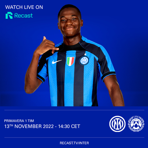 Inter_jp's tweet photo. ネラッズーリU19 のウディネーゼ戦を @RecastTV で観戦!
👉 https://t.co/gc9p3je41n
キックオフは日本時間13日22時30分です。
#InterU19 #InterYouth https://t.co/bWWJa824WF