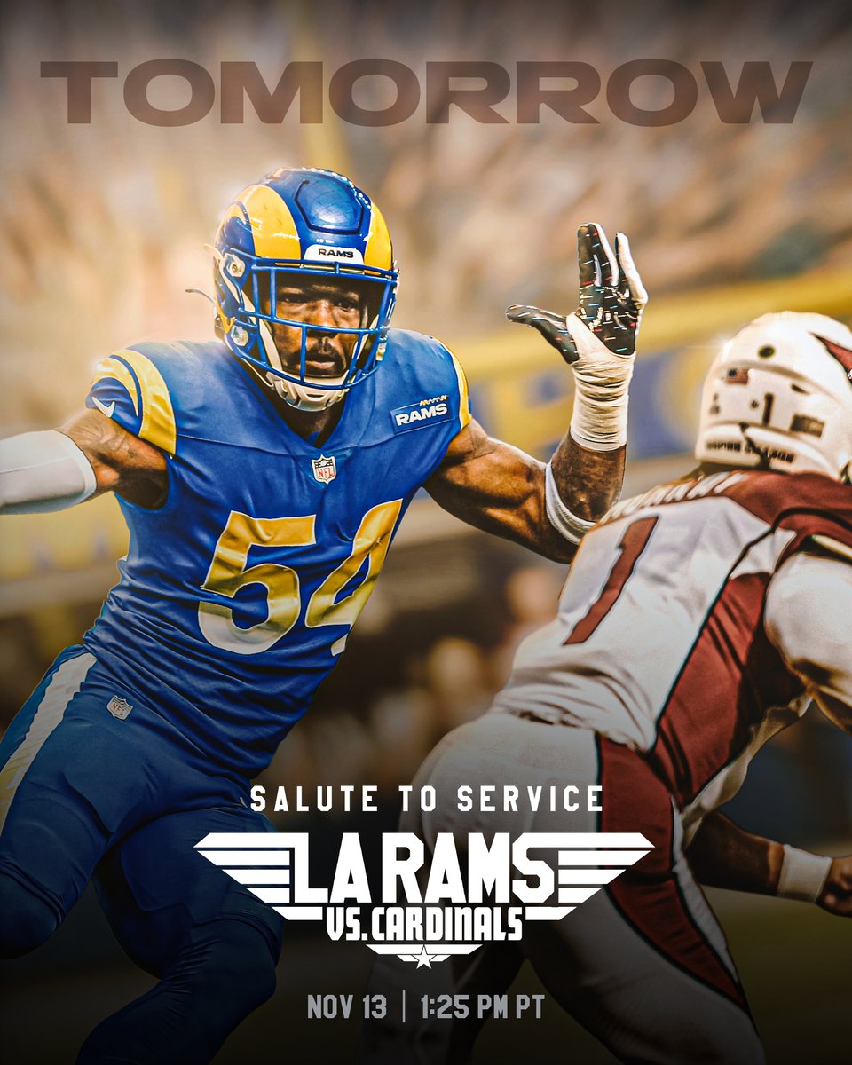 Los Angeles Rams on X: '24 hours til go time! 