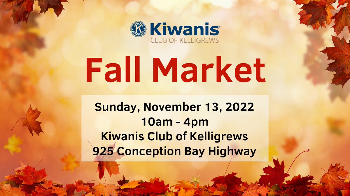 Stop by the market tomorrow from 10-4. Free admission but accepting donations for the food bank. Free face painting and we are holding a 50/50 draw. 
<a href="/TownofCBS/">Conception Bay South</a> 
#supportlocal #market