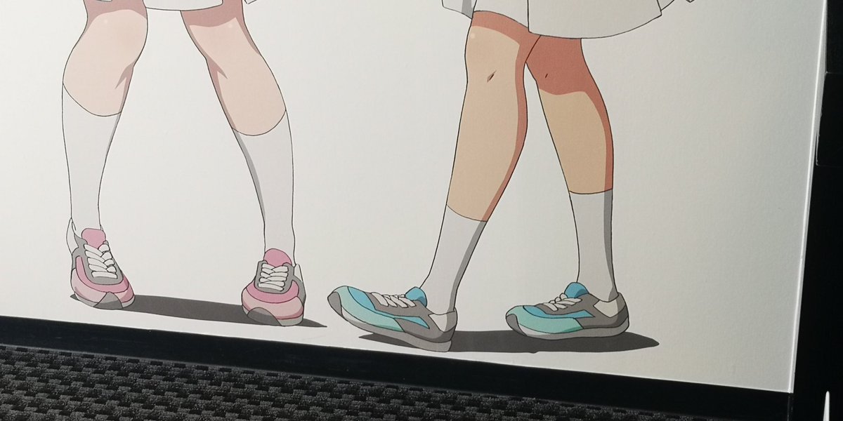 なかよし先輩靴がお揃いなのぜ。 