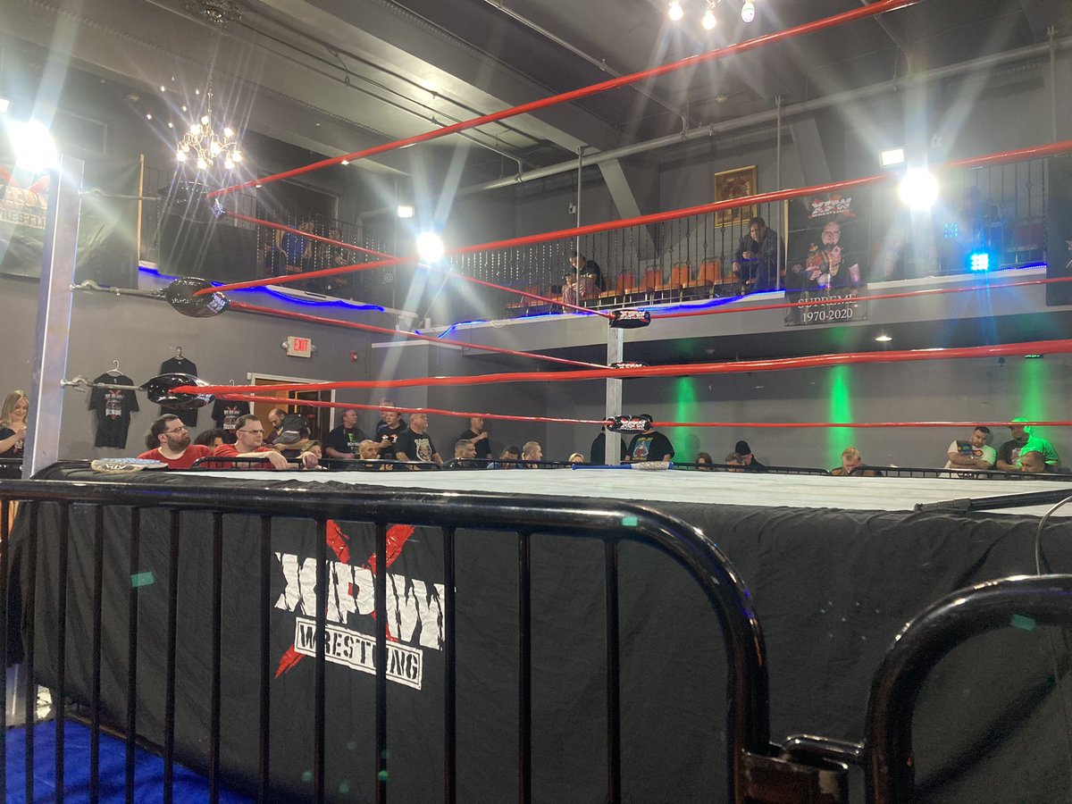 williammgardner's tweet photo. Getting ready for #XPWInvasion @Thexpwwrestling https://t.co/mEDatRYGq1