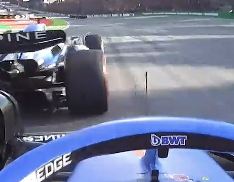 Alonso : it’s easy when you only have to fight with your teammate 

Alonso trying to fight with his teammate :