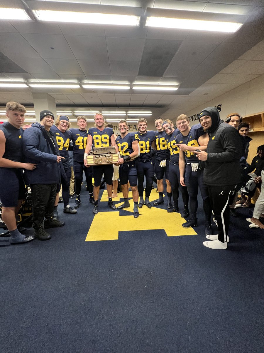 Will Compton (@_willcompton) on Twitter photo As a good sport with high character
I want to congratulate <a href="/UMichFootball/">Michigan Football</a> on the first Bussin’ Bowl win As a good sport with high character
I want to congratulate <a href="/UMichFootball/">Michigan Football</a> on the first Bussin’ Bowl win