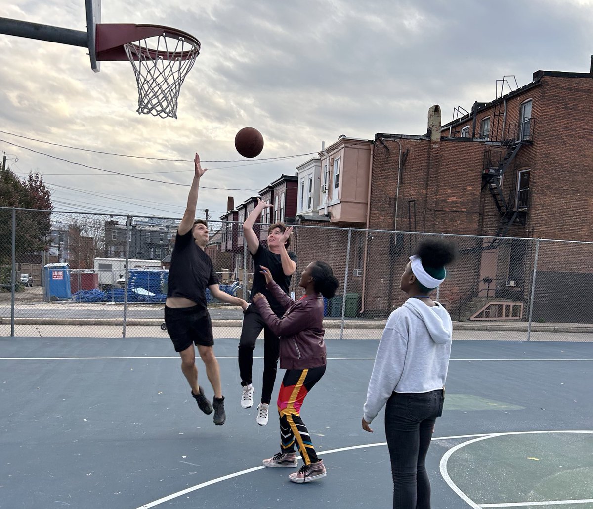 llchristyll's tweet image. Pulled my basketball shoes out of the closet for the first time in awhile &amp;amp; one was entirely missing a lace? So I hooped in some street shoes with some children (and @JoshClarkDavis &amp;amp; @sbfouts) and it was pretty alright