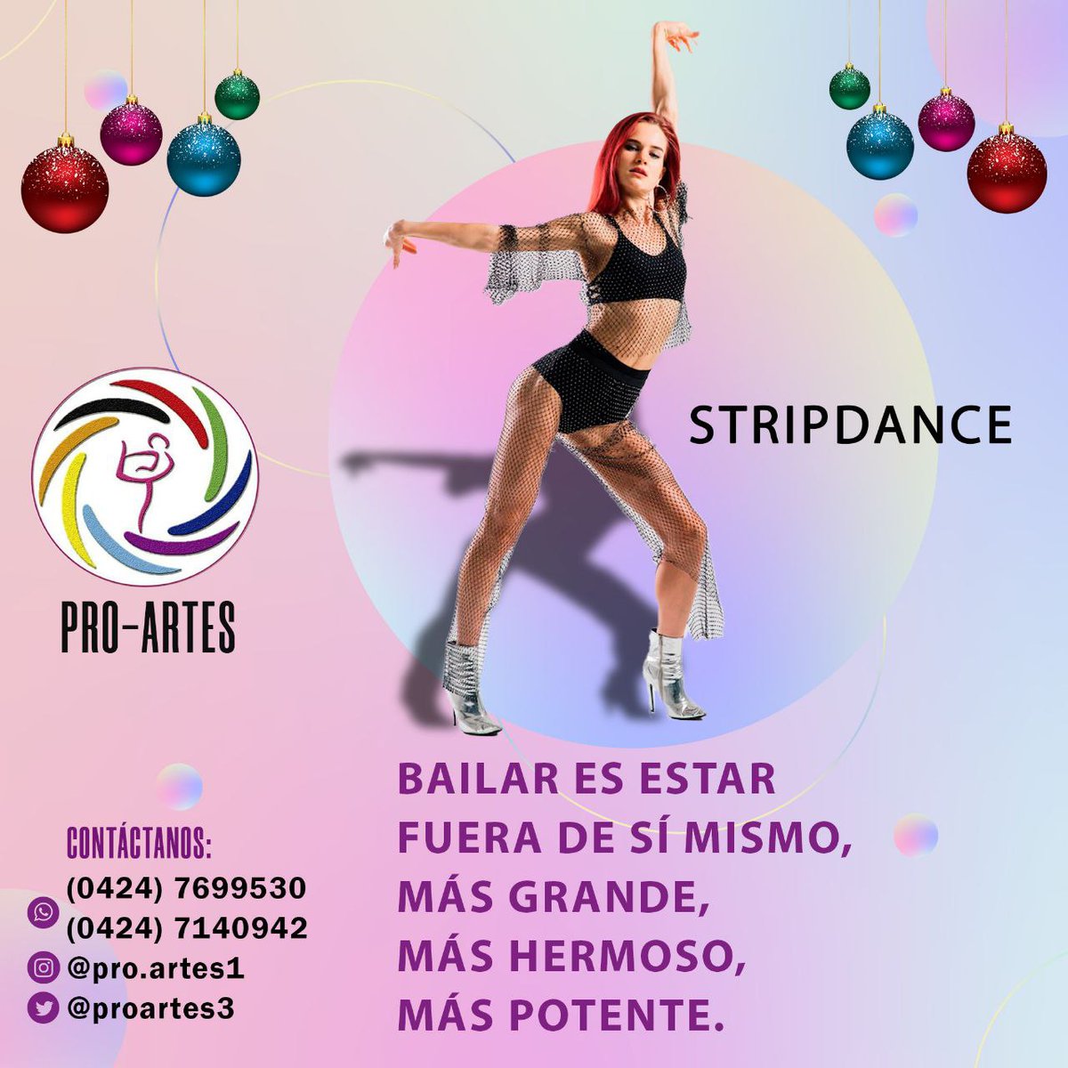 ProArtes3's tweet image. Estamos para promover cultura. Muévete con nosotros 💃🏻

#Ejido #Mérida #Venezuela #Artes #Baile #Música #Aprende #Cultura

Contactos 📲

(0424) 7699530
(0424) 7140942