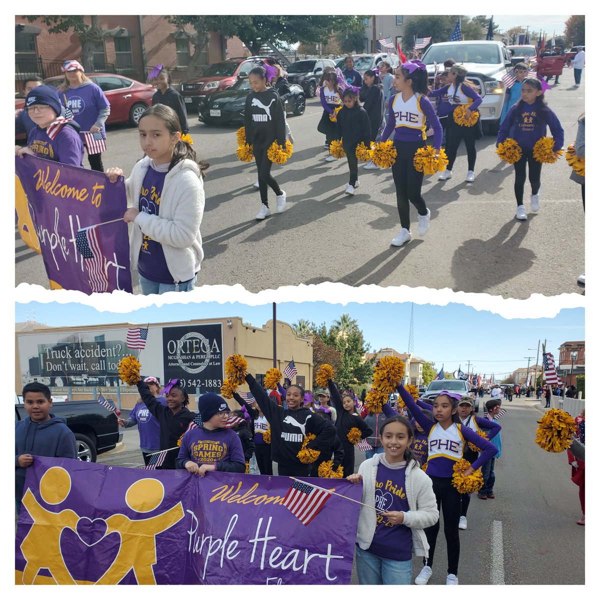 PHE Heroes participated in the City of El Paso downtown Veterans Day parade. Thank you for your service, your sacrifice and our freedom! #VeteransDay