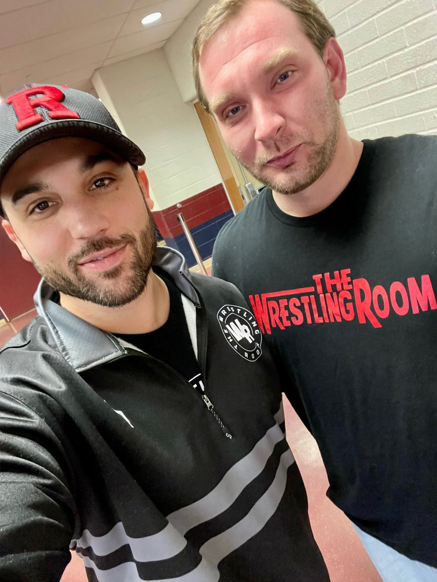 MrPatMineo's tweet photo. Ran into a man from Montana at #Wranglemania today who had the OG TWR shirt on- a real throwback- awesome stuff! So many great people, coaches & athletes at the event! What a day. 🙌🏻 @jmenwrestling https://t.co/BlIU4lzNLM