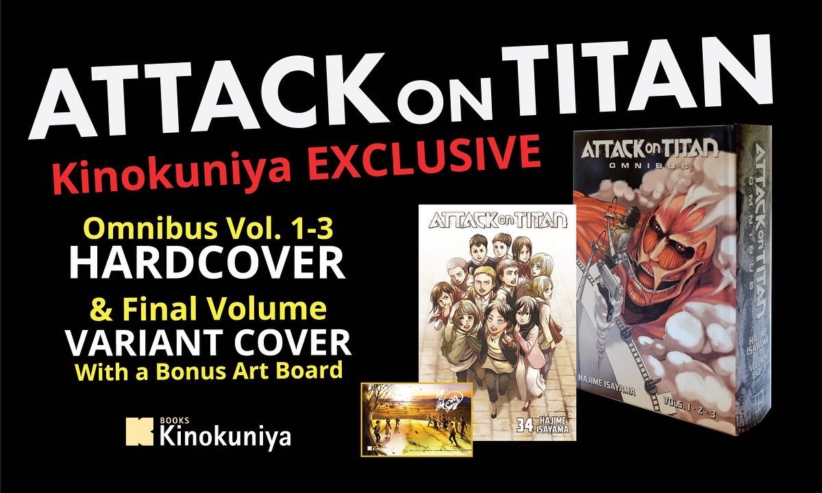 ATTACK ON TITAN Final Vol. — Kinokuniya USA