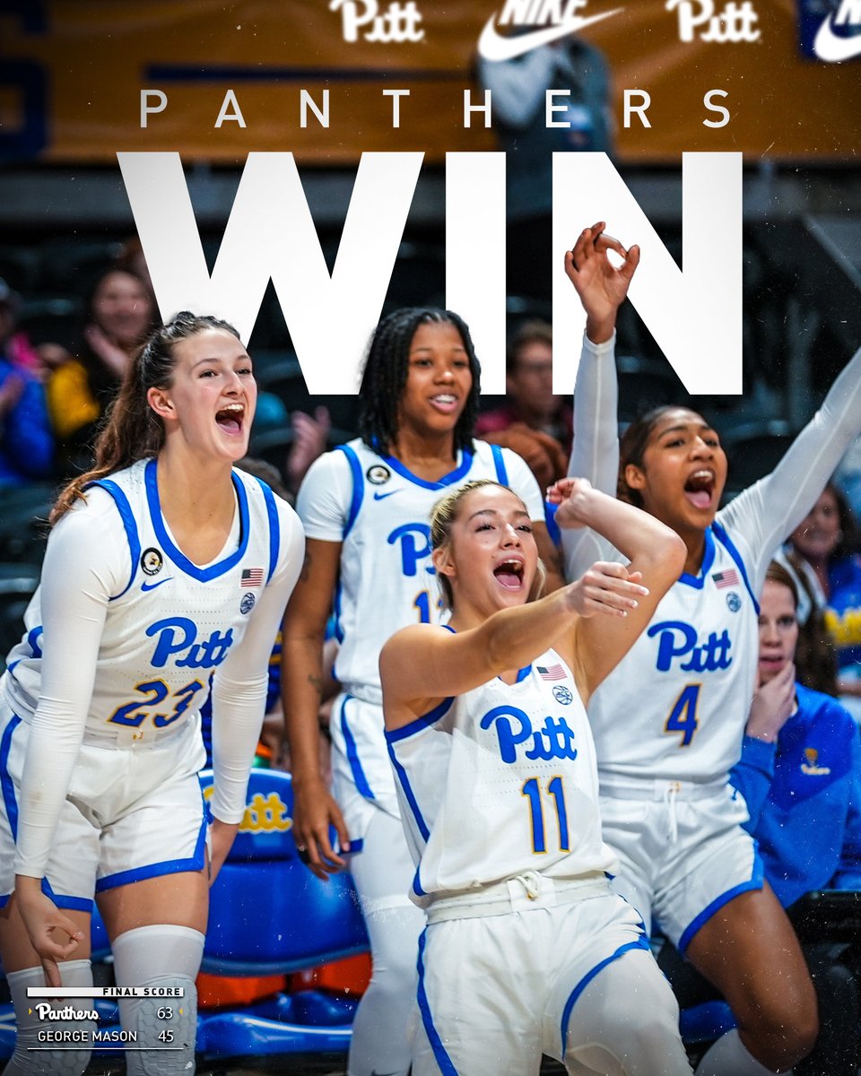 Pitt_WBB's tweet photo. PANTHERS WINN!!

Pitt improves to 2-0 for the third straight season. Harris and Brown score in double figures to lead the Panthers.

#H2P https://t.co/EQk0Rixx2y
