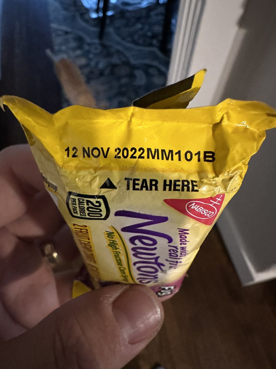 Found some Fig Newtons in the bottom of a snack basket. It turns out they’re best by today. Time to eat the best Fig Newtons ever I guess