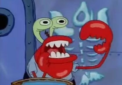 PausedSponge's tweet image. These SpongeBob frames been edited so much they dont even look real anymore