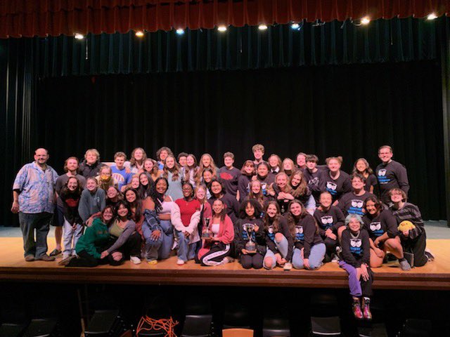 Congrats to <a href="/warhill_theatre/">WHS Theatre</a> and our own JHS cast on advancing to the state theatre festival!!! <a href="/jamestowndrama/">Jamestown HS Theatre</a> <a href="/JamestownHigh/">Jamestown High</a> was the Super Regional runner up today!!!!!! Go eagles!! <a href="/JHSPrin_WJCC/">EaglesPrincipalJHS</a> <a href="/JHS_GangGreen/">JHS Gang Green</a> Head to the <a href="/VHSL_activities/">VHSL Activities</a> state festival in December.