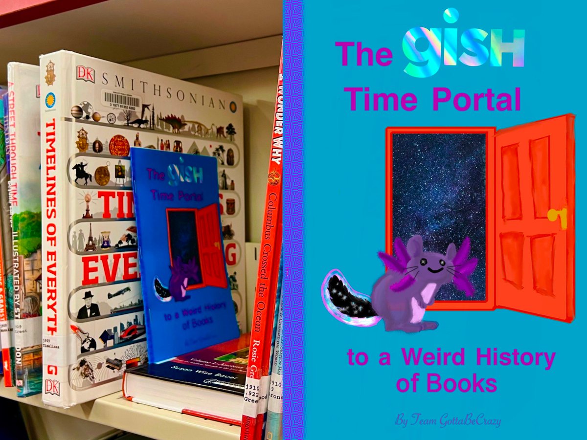 GottaBeCrazy2's tweet photo. Show us your #LibraryShelfie!
#LibraryShelfieDay
#GISH2022 #Item63: Dillon self-published The Adventures of Dillon Helbig's Crismis & snuck it into his library. Write your own book & slip it into your local library. #GISH #TeamGottaBeCrazy
Book PDF: https://t.co/kDqxWyJHSU https://t.co/pHxU449xYN