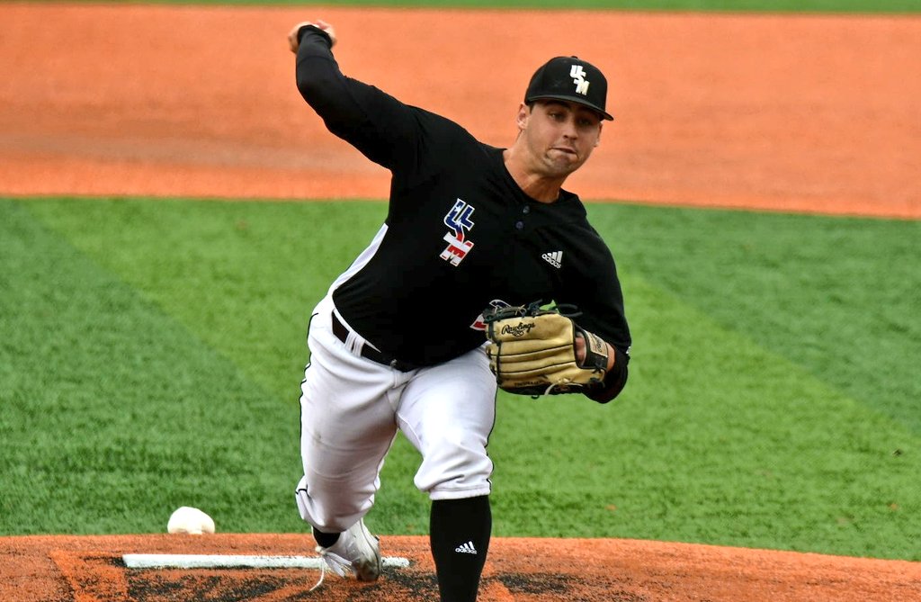 aaronfitt's tweet photo. RHP Niko Mazza is an emerging talent you need to know at @SouthernMissBSB. Arrived in Hattiesburg last fall coming off injury, threw just 5 IP last spring, but it's a big arm: mostly 93-95 T96 thru 2 IP today, showing some feel for a big sweeping slider at 78-82. https://t.co/s5kwuKgoOx