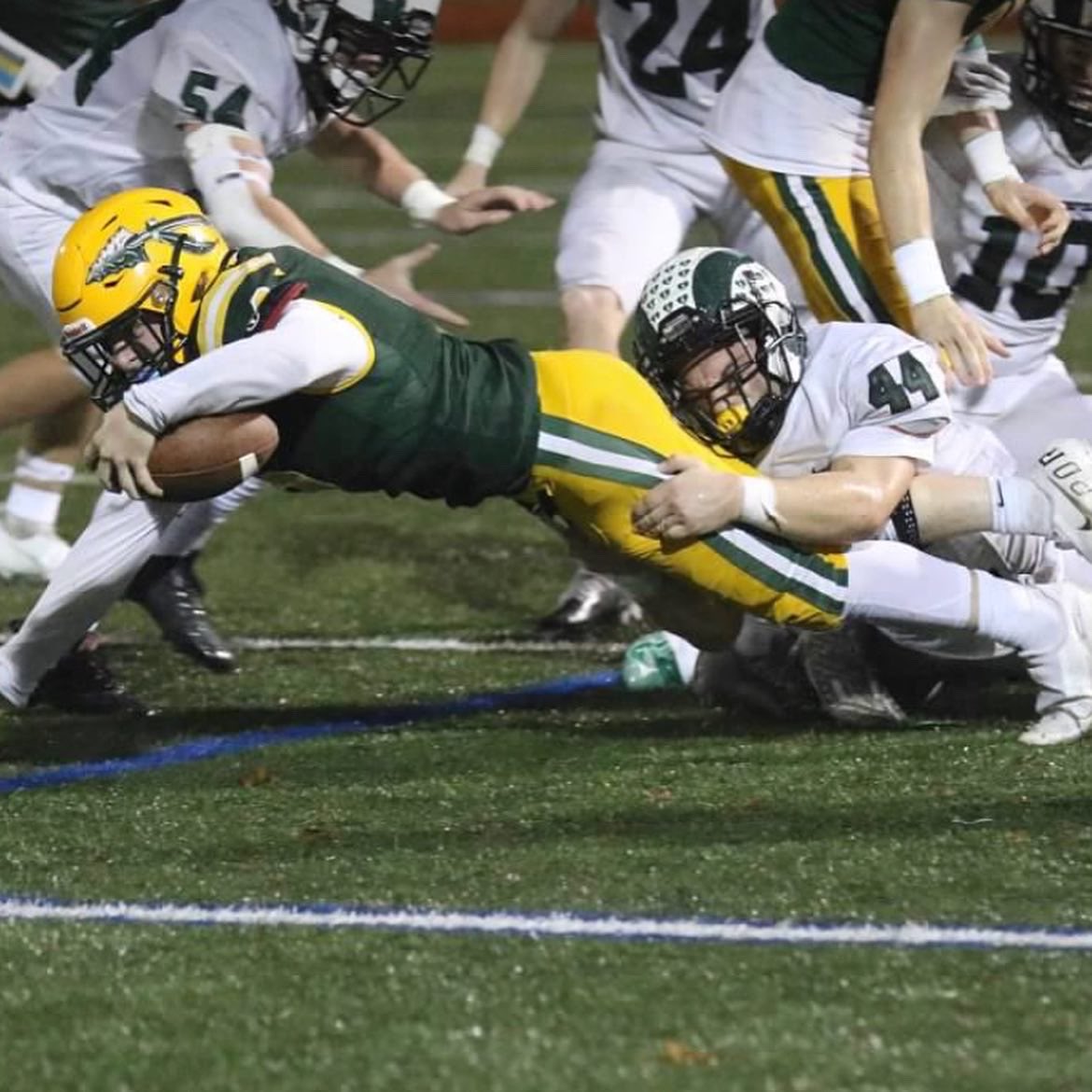 kpwarriors's tweet image. Great WIN last night! Warriors play Bishop Feehan next Friday in Div 2 semi-final, winner goes to Gillette for state championship. (📸: Joe Gianni) #messynight #playoffs #sofun