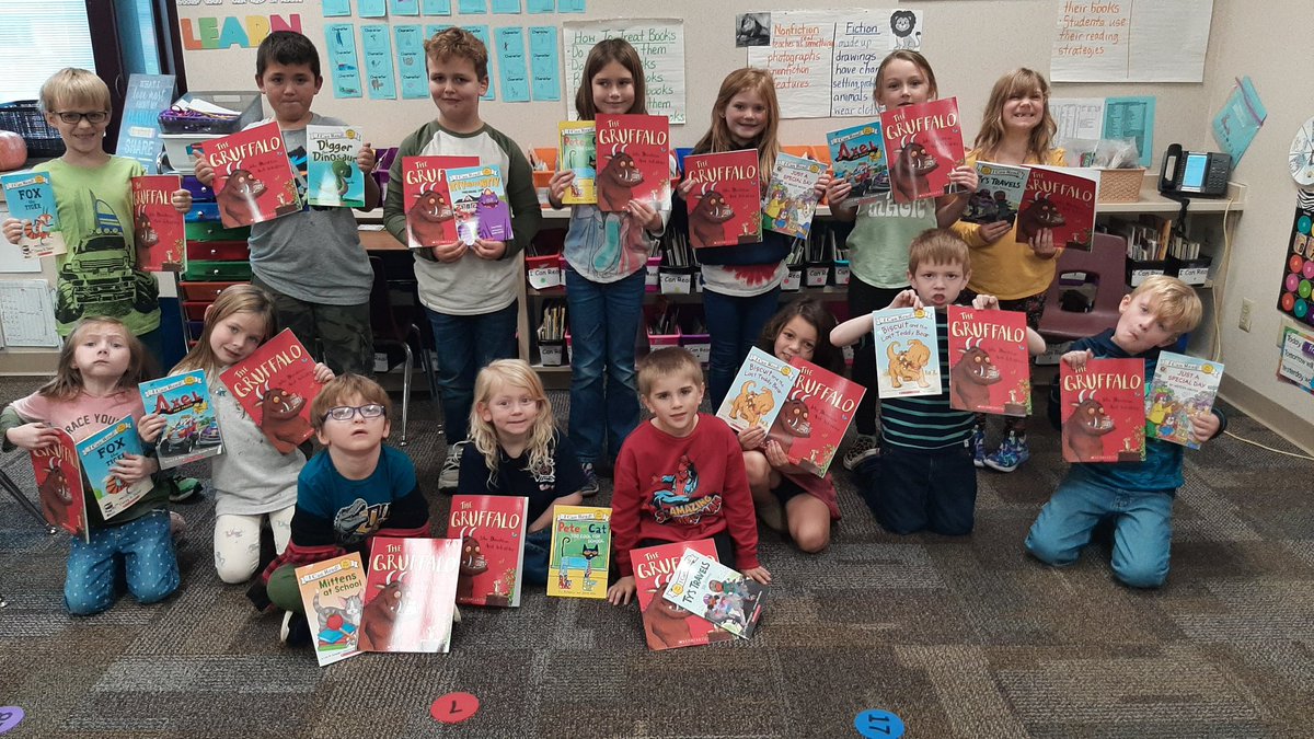For November, students received 2 books! Thanks so much to our generous donors for making this happen each month for my students! #wesoar