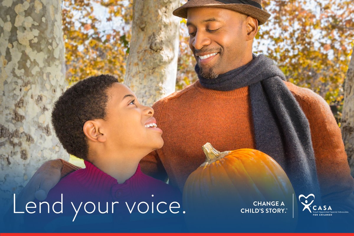 You don't need to have a social work degree or any other prior experience to become a CASA volunteer - just the desire to make a positive difference in the lives of children in foster care and their families. #ChangeAChildsStory