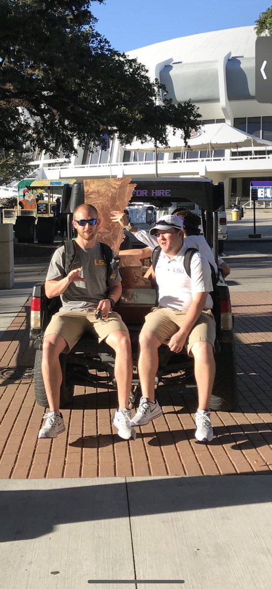 chrismcneice's tweet photo. @MITCHg11 @LSUFBEquipment https://t.co/iQFDFy8bOl