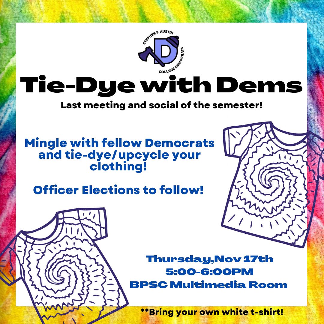 SFA College Dems tweet media