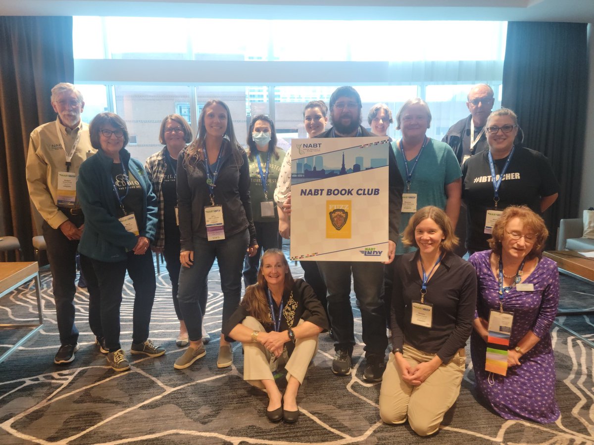 So excited to be joining @CindyGay in the NABT Book Club! We will be reading Fuzz by Mary Roach and she has agreed to join our group for Q&amp;A session in December!! #nabt2022