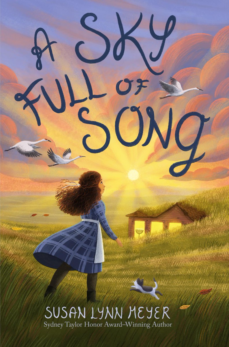 At long last, I can share the beautiful cover to my new middle-grade novel of prairie life, due out in April from Union Square Kids!