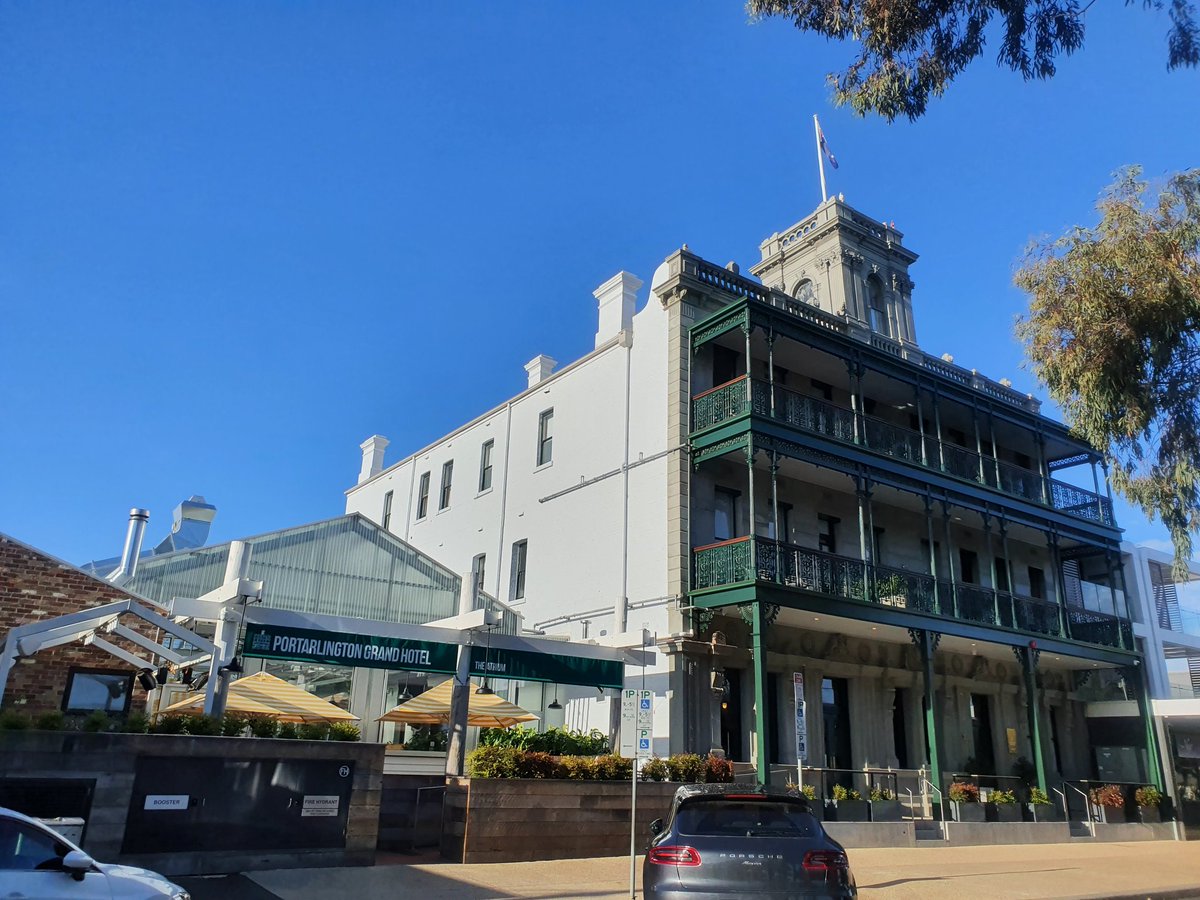 Good morning 🇦🇺 from  #Portarlington this old girl has had a makeover and looks magnificent #GreaterGeelong #BellarinePeninsula