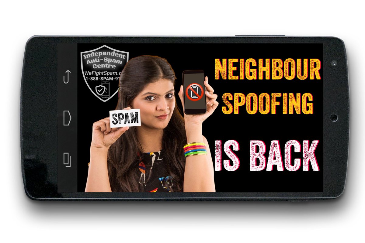WeFightSpam_ca's tweet photo. Neighbourhood Spam Calls  Increasing! We have received dozens of these calls:
905-335-7207 calling 905-335-xxxx
519-704-4642 calling 519-704-xxxx
905-605-6508 calling 905-605-xxxx
Read More at https://t.co/dQSXnUnmJw
#spam #spamcalls #phonespam #spamforspam #phonescam #phonescams https://t.co/A0DIG7pJWo