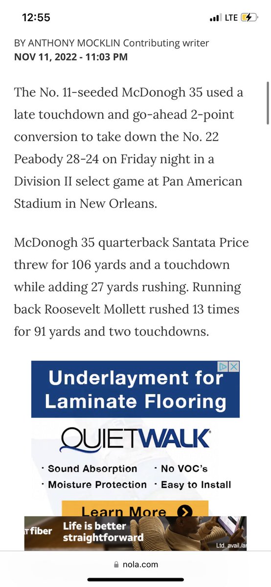 Lahro8k's tweet photo. Scored two game winning touchdowns last night to put Peabody away in the first round https://t.co/EuAj2Y1uJa