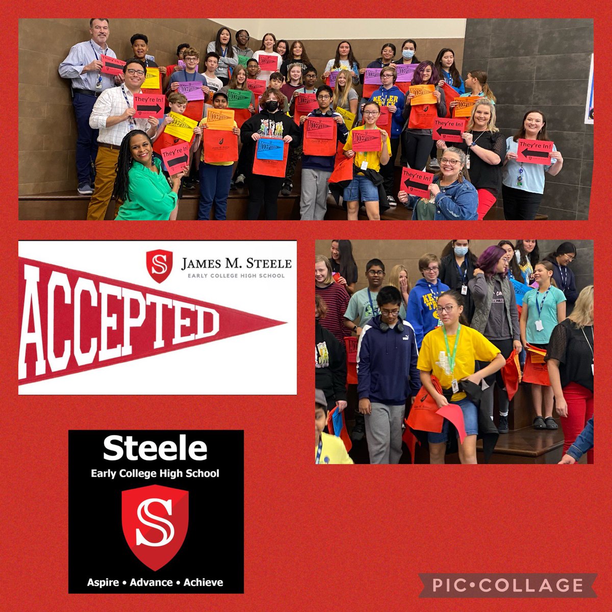Collegiate Academy and Early College High School (@collegiate_acad) on Twitter photo Congratulations to the Accepted Class of 2027 from <a href="/LeoAdamsMS/">Leo Adams MS</a> ! <a href="/steele_echs/">Steele Early College High School</a> Congratulations to the Accepted Class of 2027 from <a href="/LeoAdamsMS/">Leo Adams MS</a> ! <a href="/steele_echs/">Steele Early College High School</a>