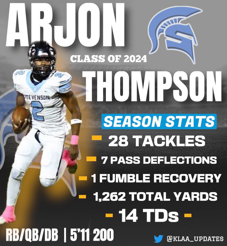 ArJon Thompson tweet media