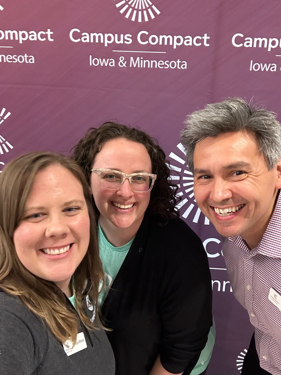 Natalie from National Campus Compact joined us in Iowa for Civic Action Academy! 

#nationalcampuscompact #civicactionacademy