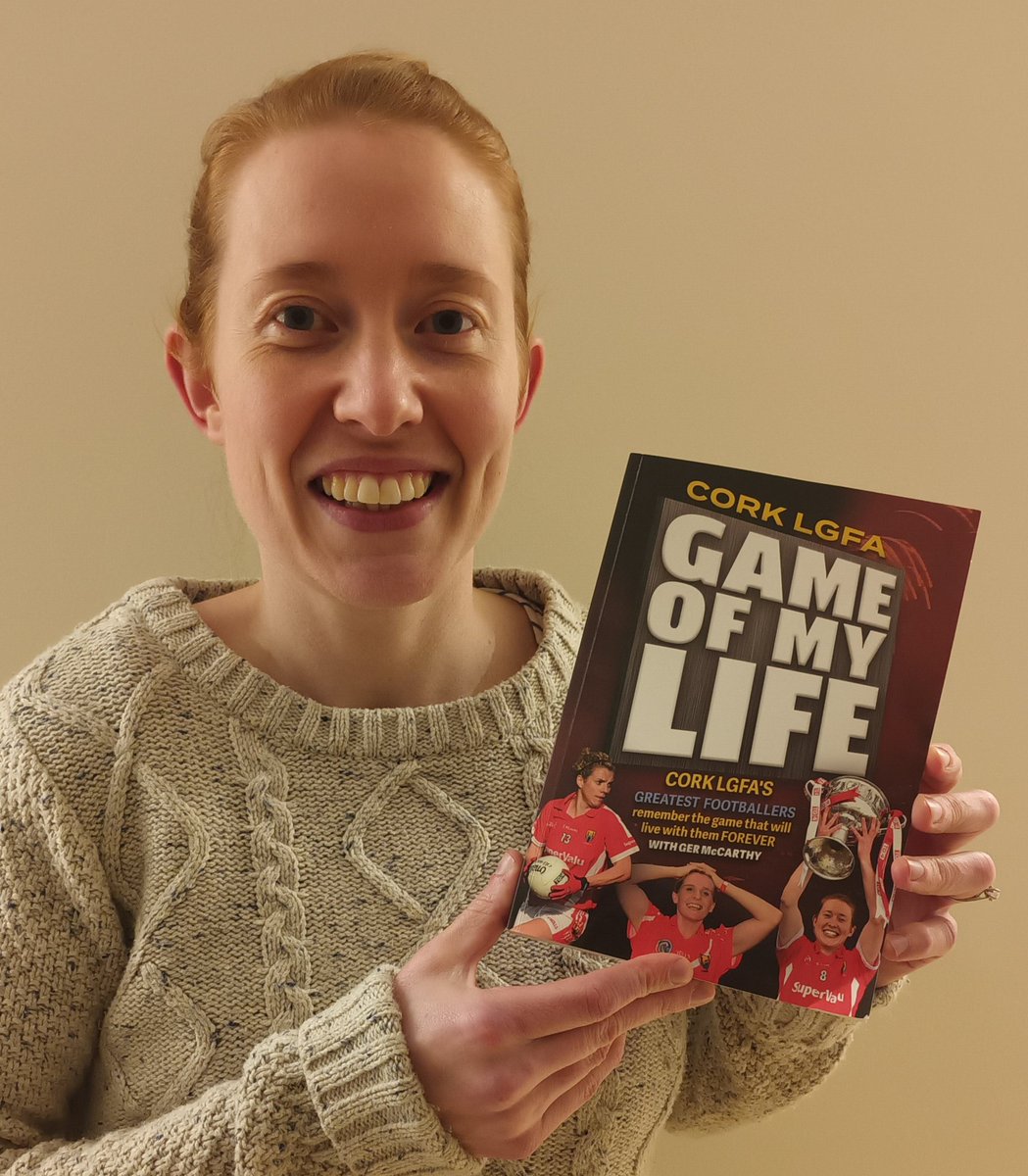 Delighted to feature in the Cork LGFA Game of My Life #book by <a href="/germccarthy74/">Ger McCarthy</a>

Available in all good #bookstores or via #Amazon in #kindle #paperback or #hardback formats at the following link: 

amzn.eu/d/8eC3Zc6