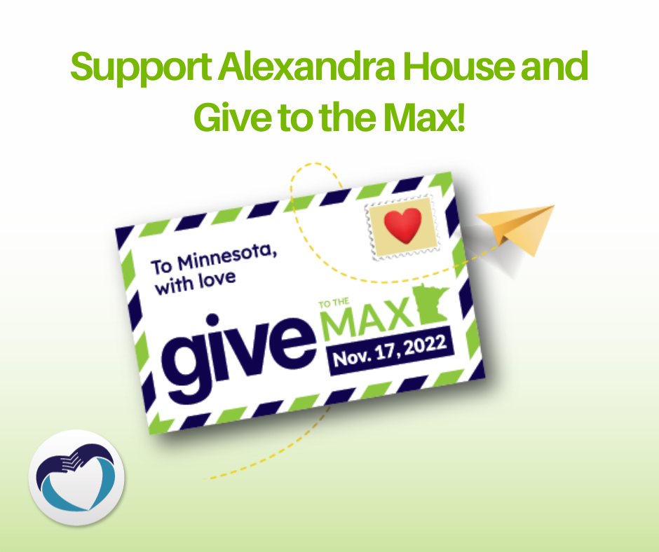 Alexandra House is participating in #GTMD22! Your gift will provide life-changing crisis intervention, safe housing, and supportive services for domestic and sexual violence survivors. Can you help us meet our $25k match!?
Give now: ow.ly/8CFo50GKCT2