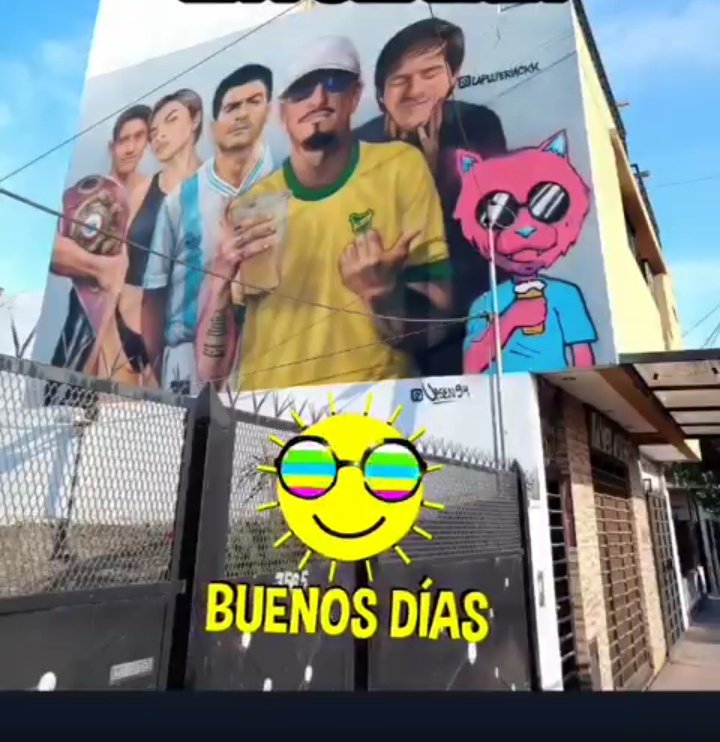 MarSerri17's tweet photo. Tiburcio retratado en un mural de la ciudad de Florencio Varela, como personalidad destacada de la ciudad. ORGULLOSA DE VOS PA!💙🤍💙✨
#FlorencioVarela 💚💛💚
#LaPulperia 🍻 https://t.co/sQzP07CAfc
