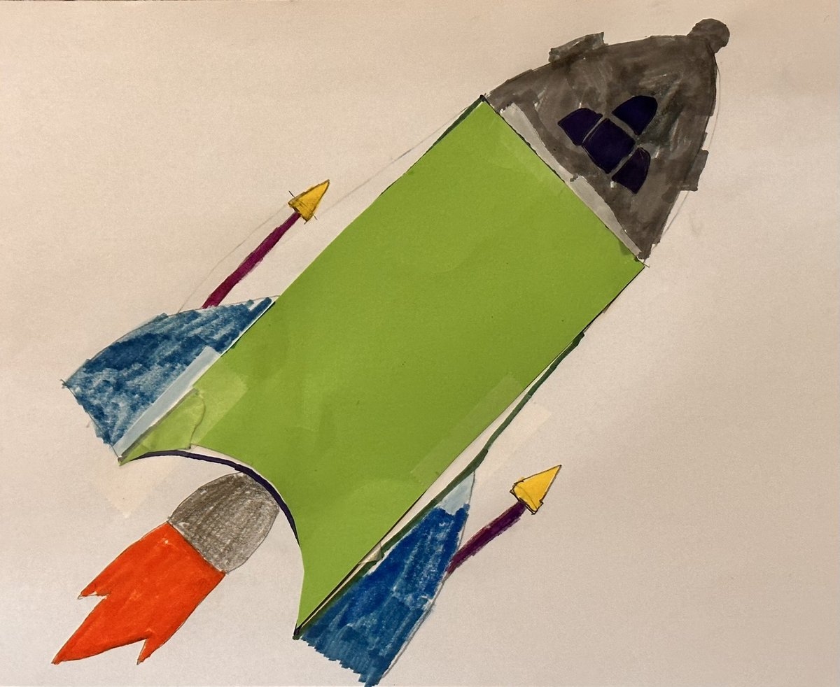 This the rocket my son did today! He’s 10 years old and his name is Finn!! #KidsDrawRockets22
Thanks a lot for this!
