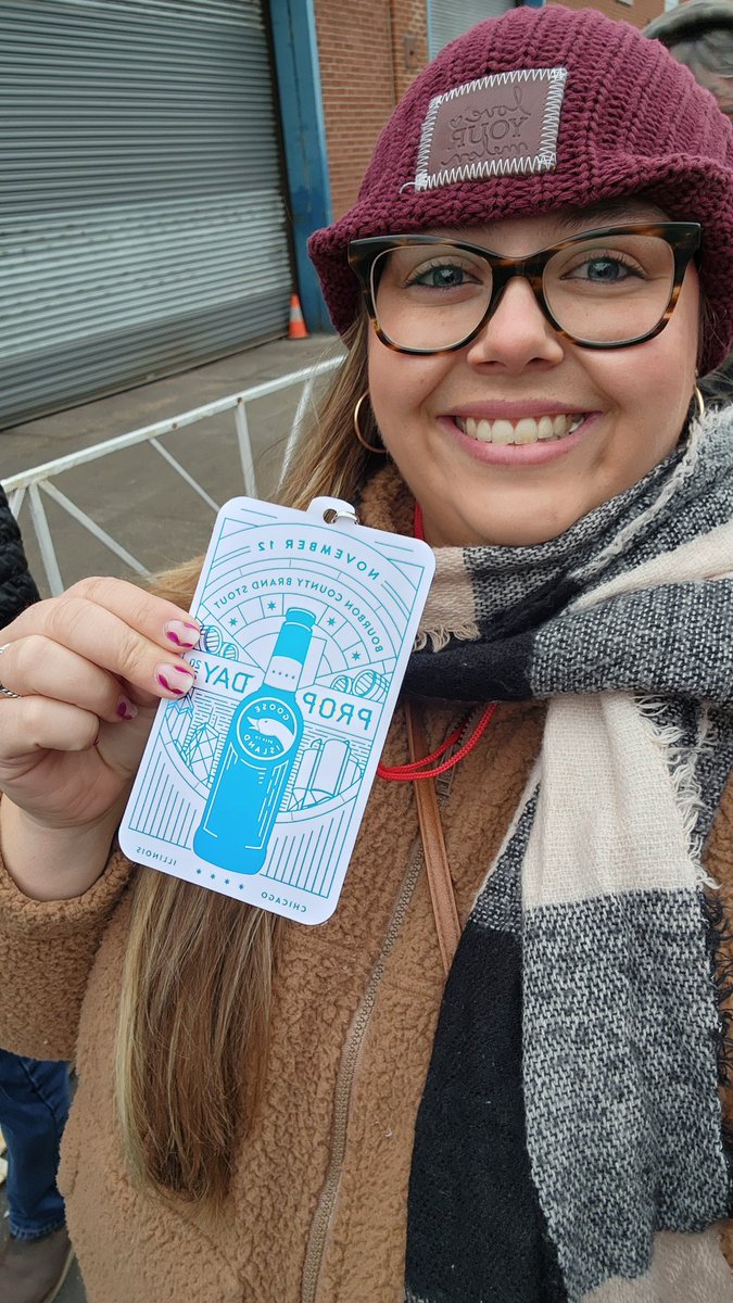 beerandthebaker's tweet photo. It's flurrying and there's beer. Its @gooseisland #propday https://t.co/sulOs0lYfa