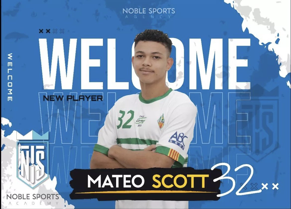 NobleAcademy_'s tweet photo. @mateo__scott
Player Noble ⚽
From Haití 🇭🇹

At Noble we train players with the spirit of champions.

The best place to grow 🇪🇸 https://t.co/cScQZSCaPc