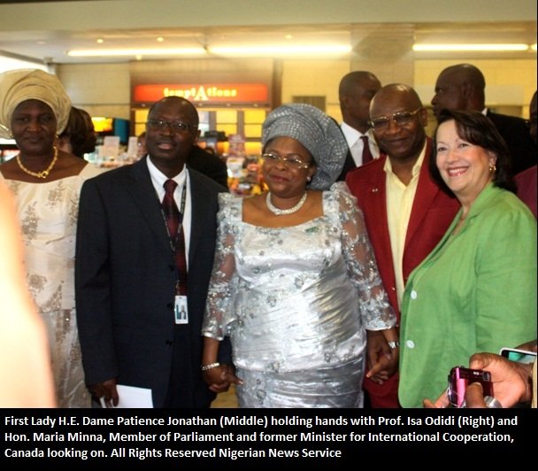 Going down memory lane. HE Dame Patience Jonathan historic visit to Toronto.