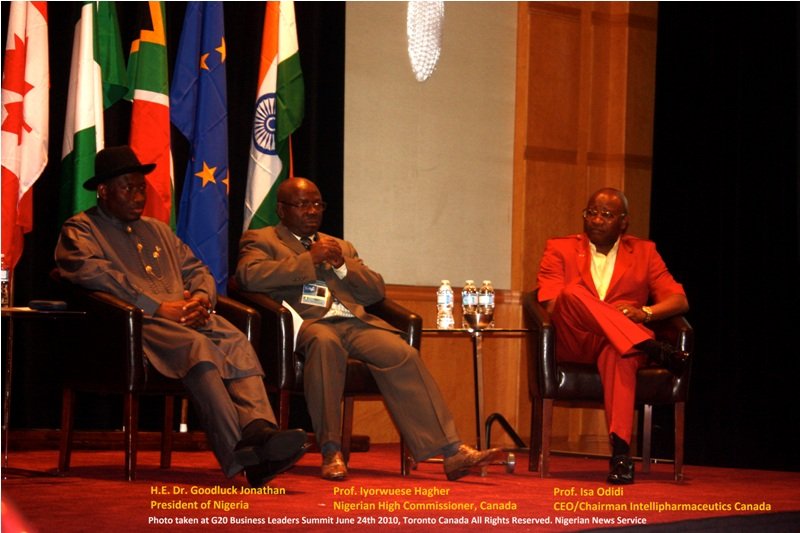 Going down memory lane. HE President Goodluck Jonathan's historic visit to Toronto.