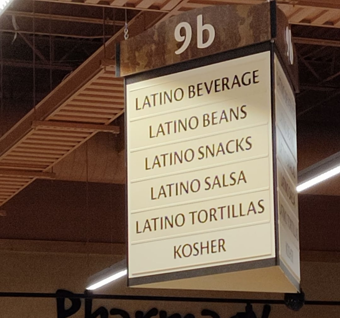 stevesilberman's tweet photo. @EricMGarcia, just saying, if you ever meet a nice Jewish girl, I found the perfect place to shop for food for the reception. https://t.co/ExHzJ47csb