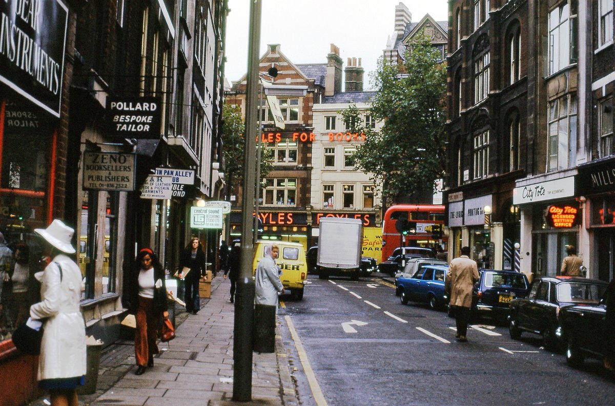 Denmark Street in 1972